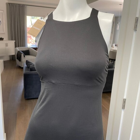 Patagonia Magnolia Spring Recycled Polyester Dress Style #58366 Ink Black Sz S - Picture 3 of 13